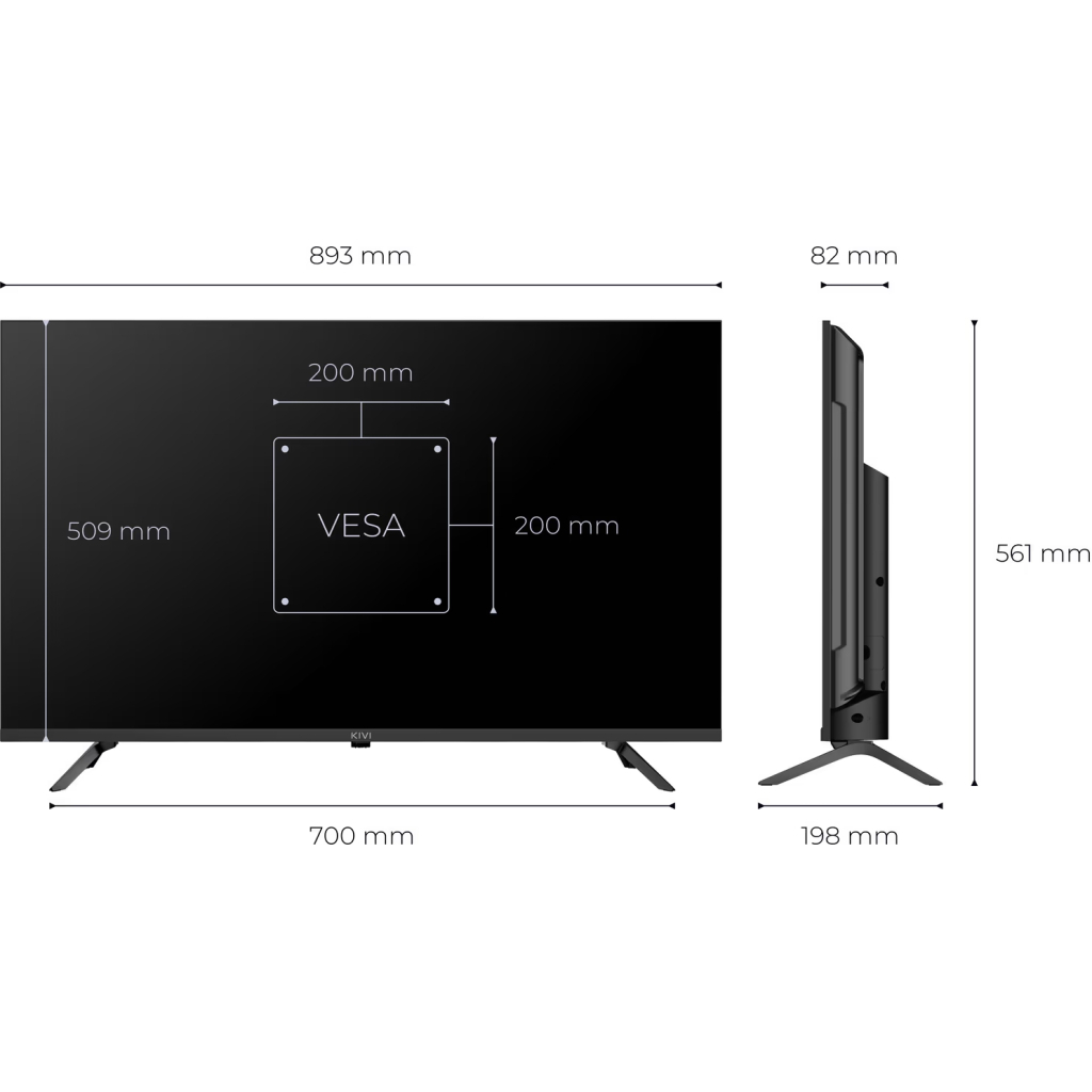 Телевізор Kivi 40F800KB