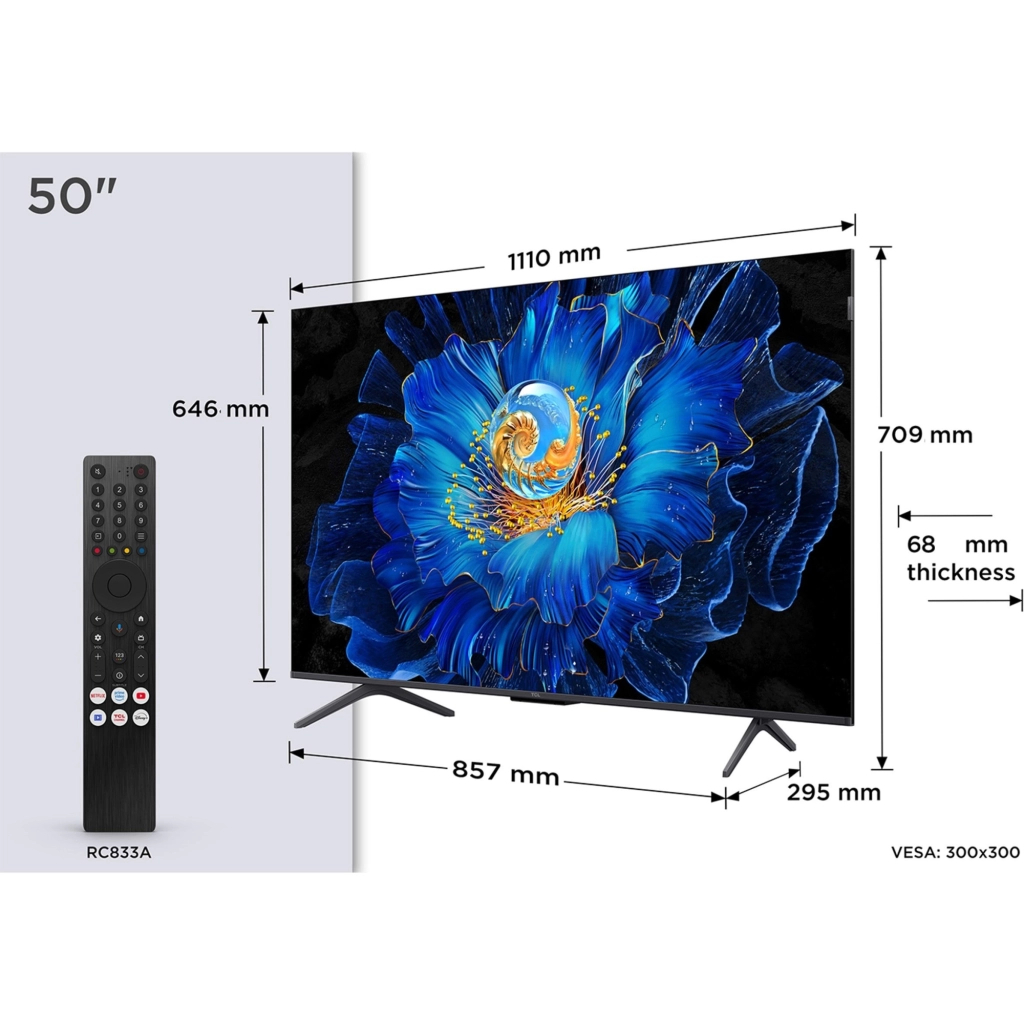 Телевізор TCL 50C6KS