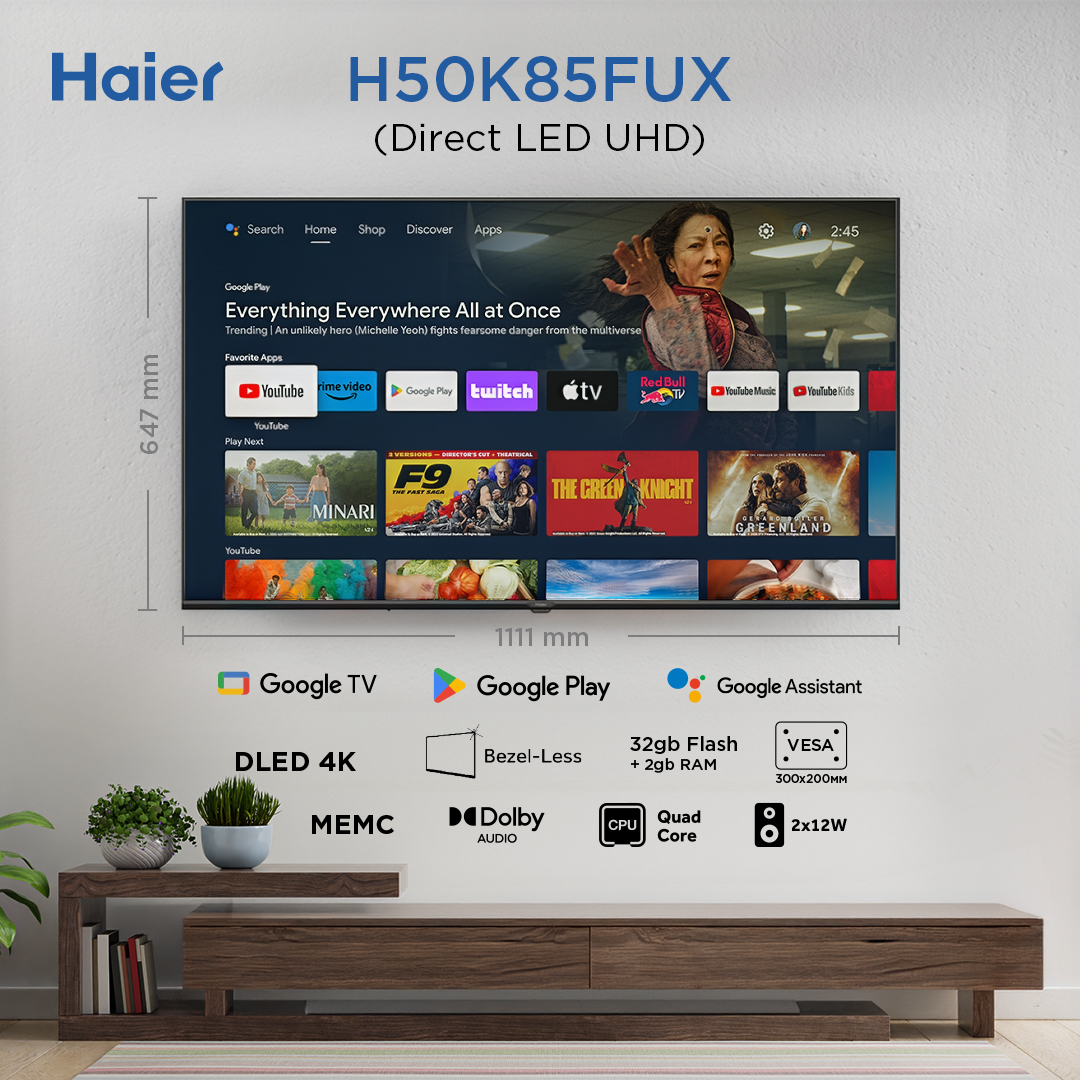 LED-телевізор Haier H50K85FUX 