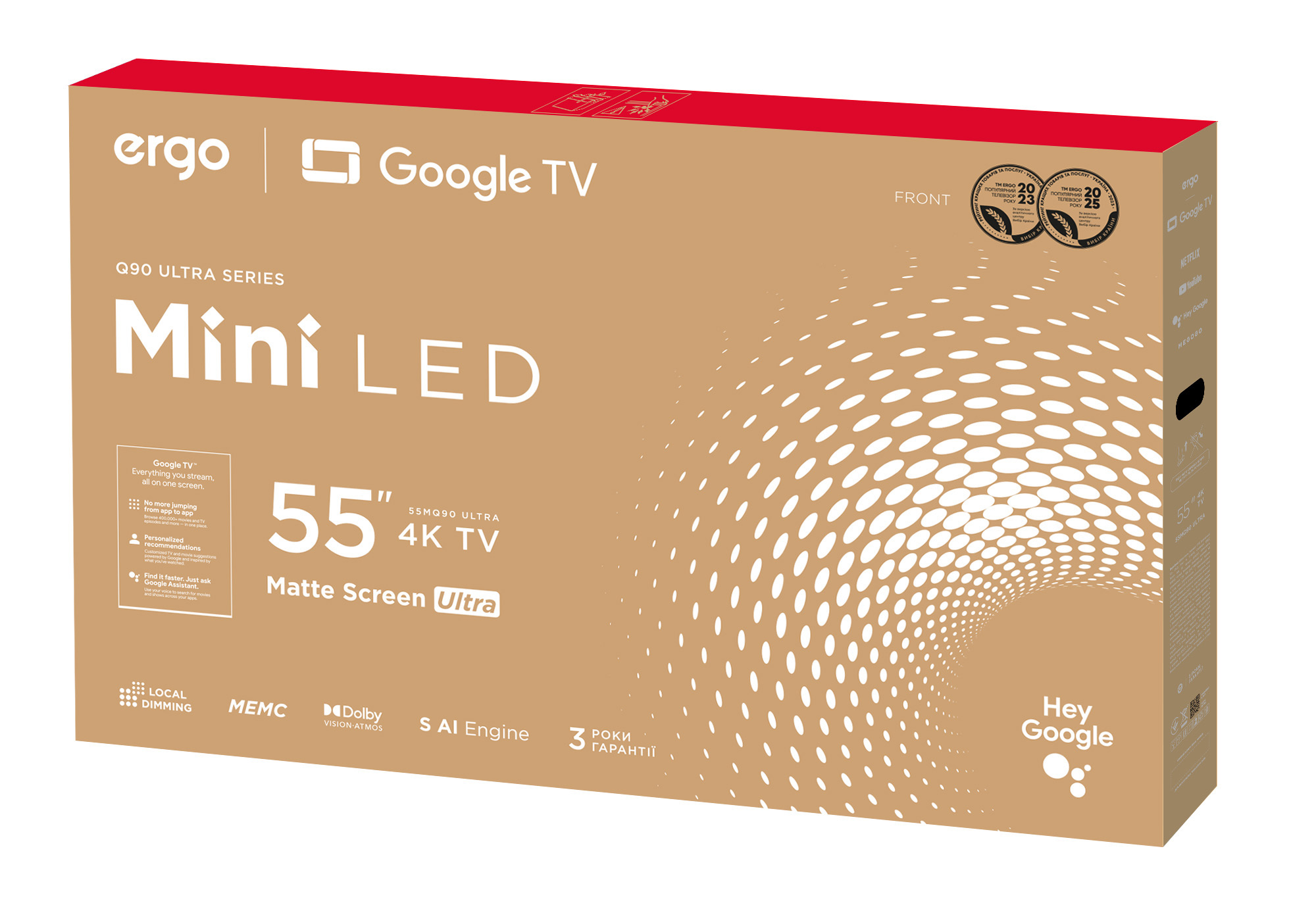 Телевізор ERGO 55MQ90 Ultra