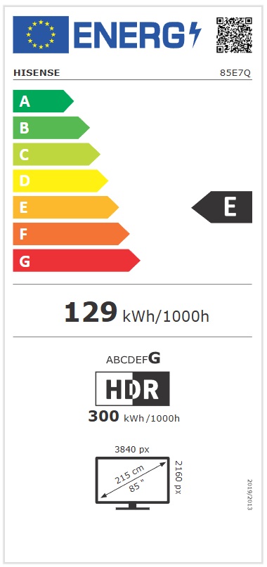 LED-телевізор Hisense 85E7Q 