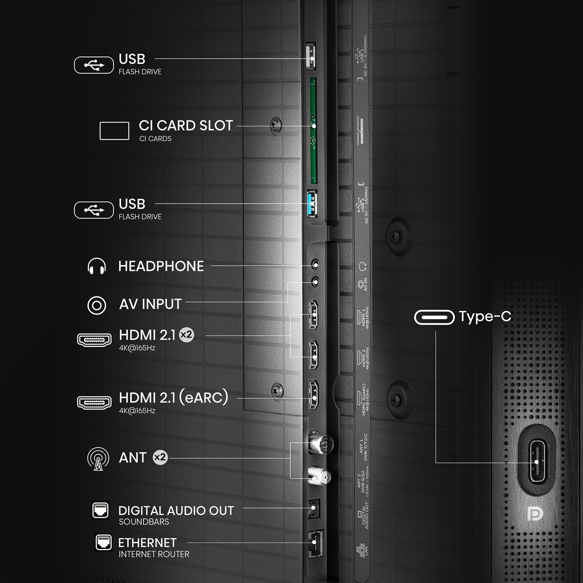 LED-телевізор Hisense 55U8Q 