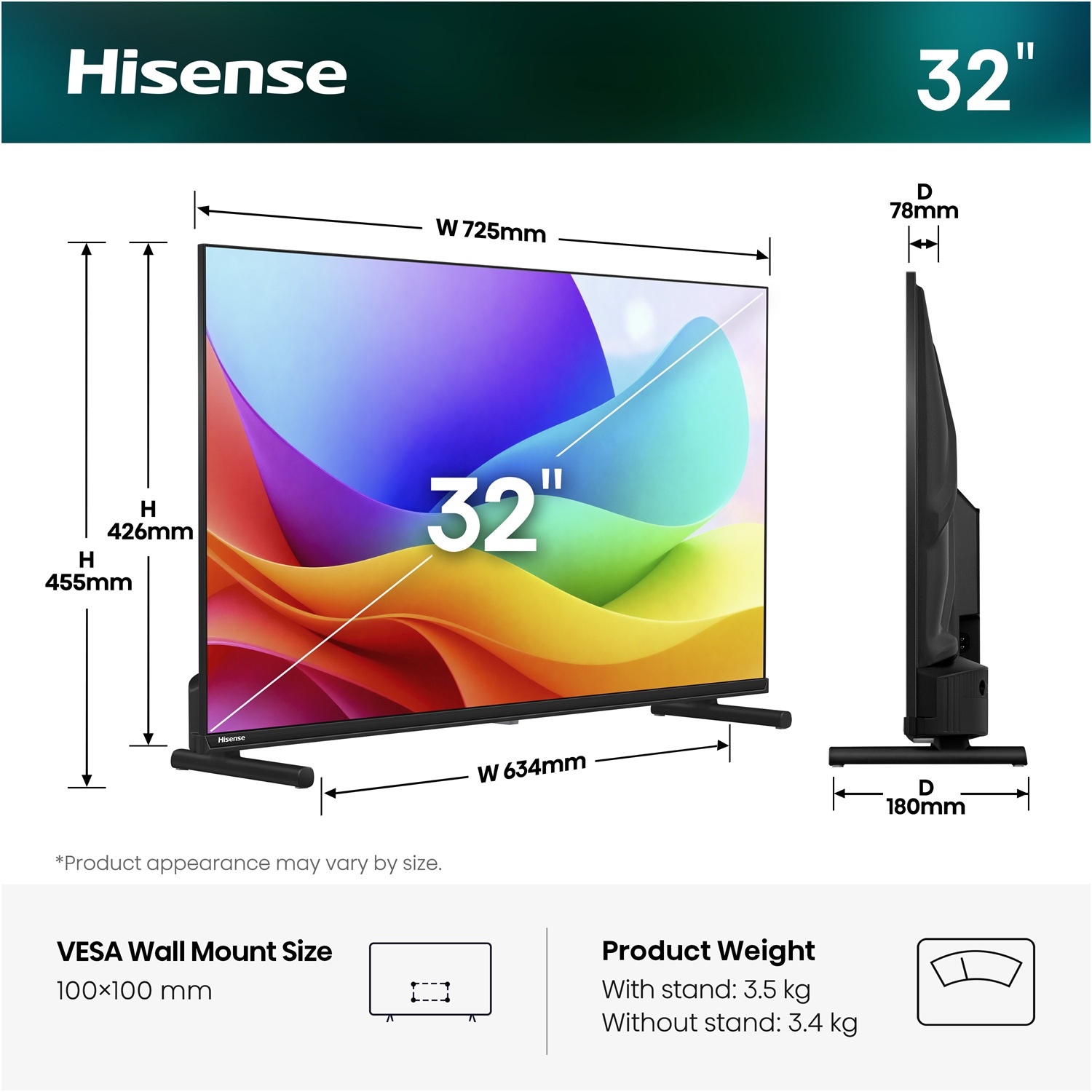 LED-телевізор Hisense 32A5S 