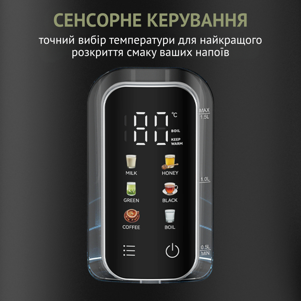 Електрочайник QUIN KTL-303