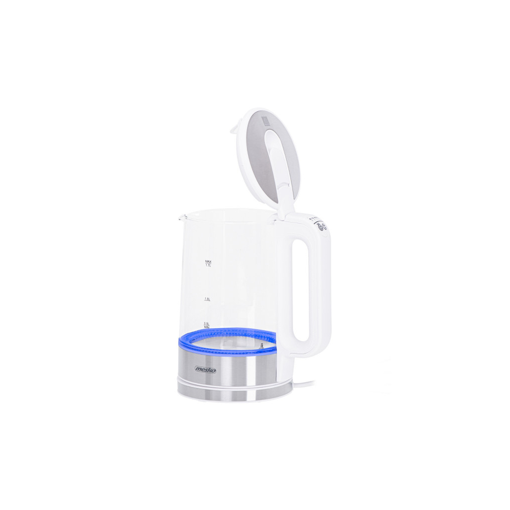 Електрочайник Mesko MS 1301 white