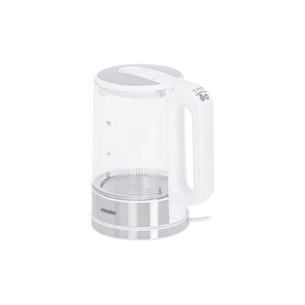 Електрочайник Mesko MS 1301 white