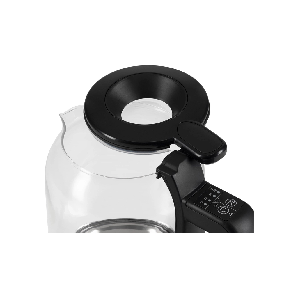Електрочайник Polaris PWK 17107CGLD WIFI IQ Home Чорний