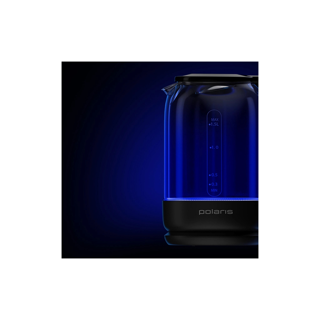Електрочайник Polaris PWK 17107CGLD WIFI IQ Home Чорний