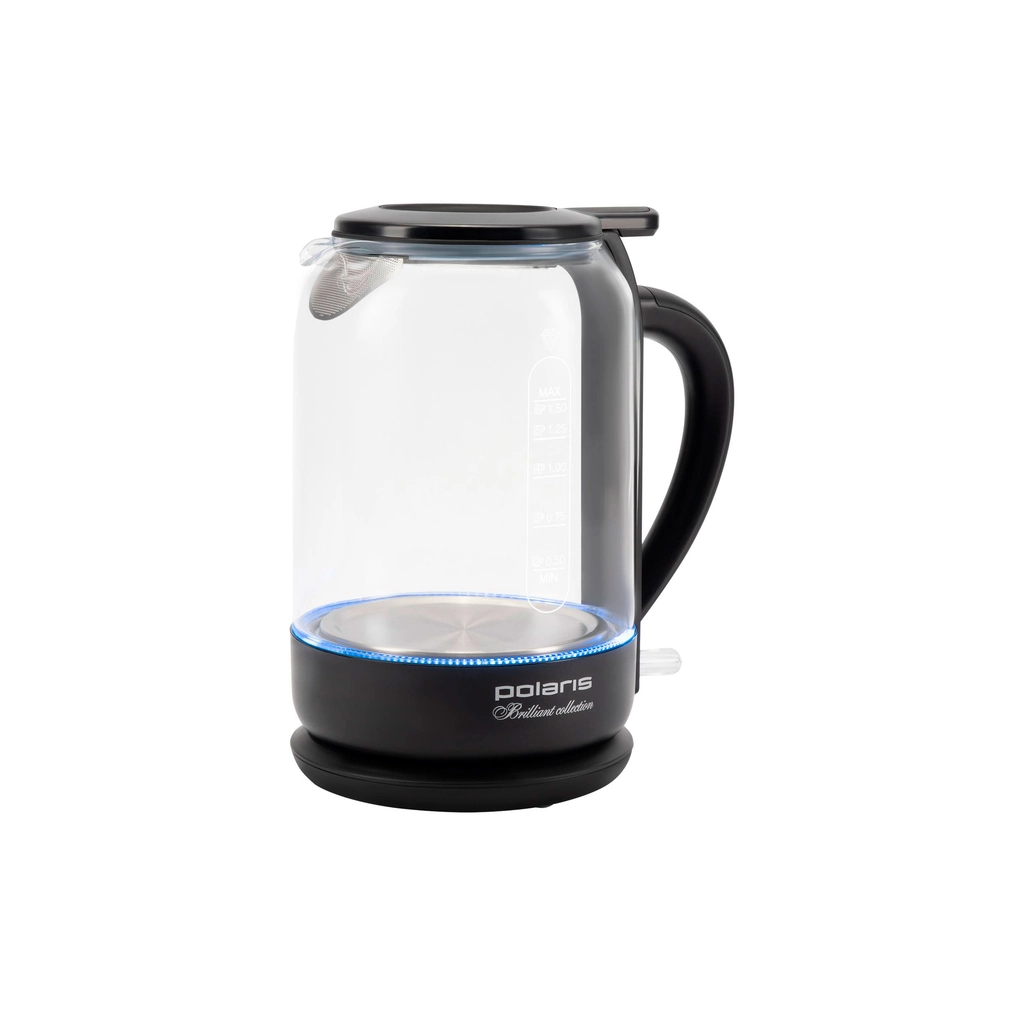 Електрочайник Polaris PWK 17103CGL Water Way Pro Чорний