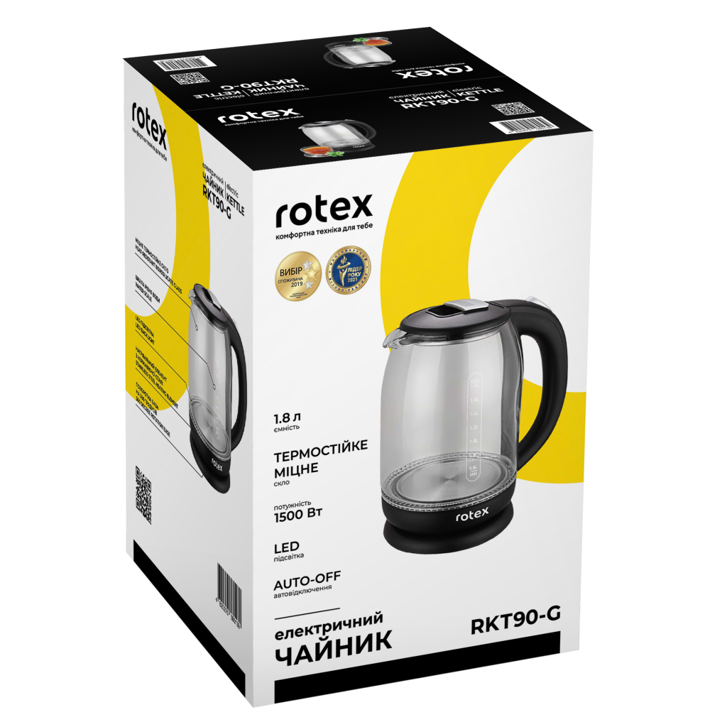 Електрочайник Rotex RKT90-G