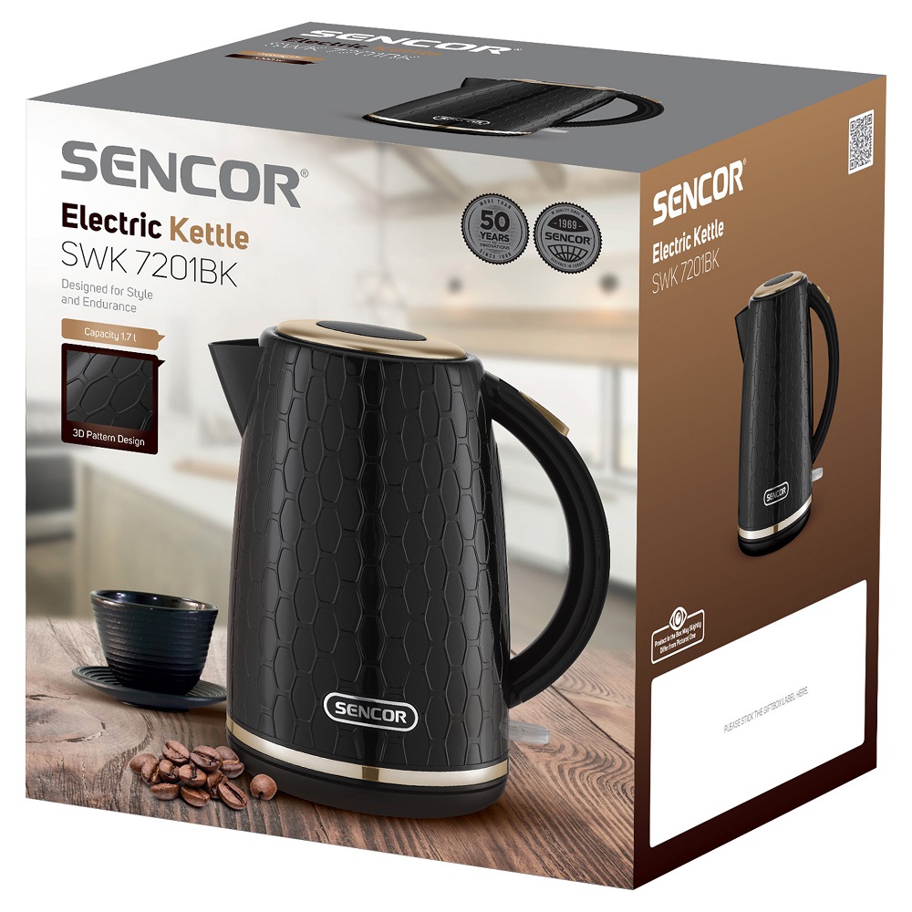 Електрочайник Sencor SWK 7201BK 
