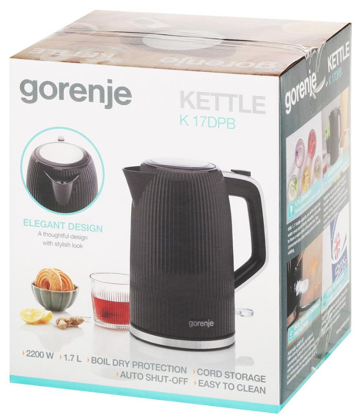 Електрочайник Gorenje K17DPB