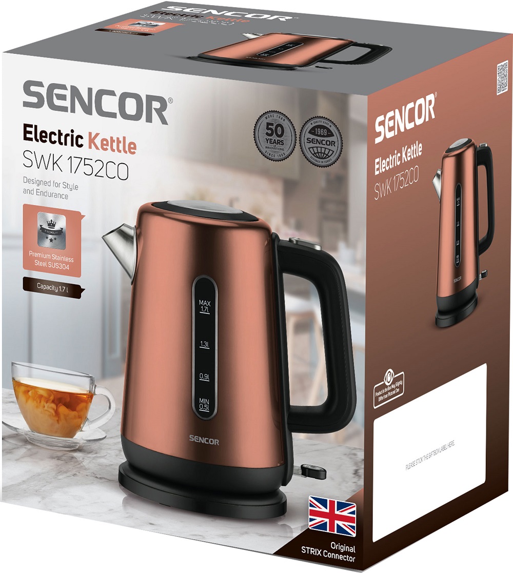 Електрочайник Sencor SWK 1752CO