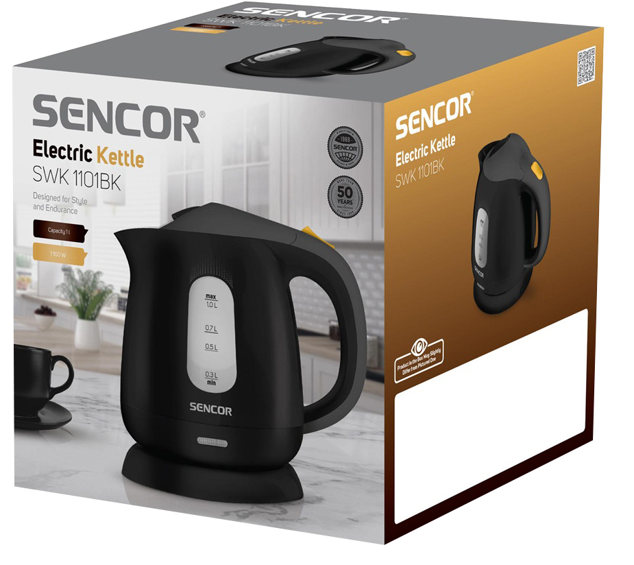 Електрочайник Sencor SWK 1101BK