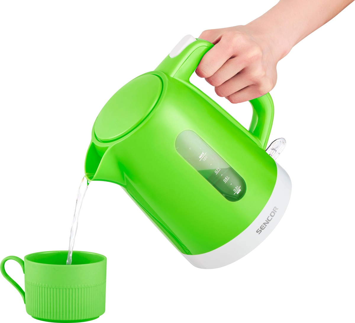 Електрочайник Sencor SWK 1021GR