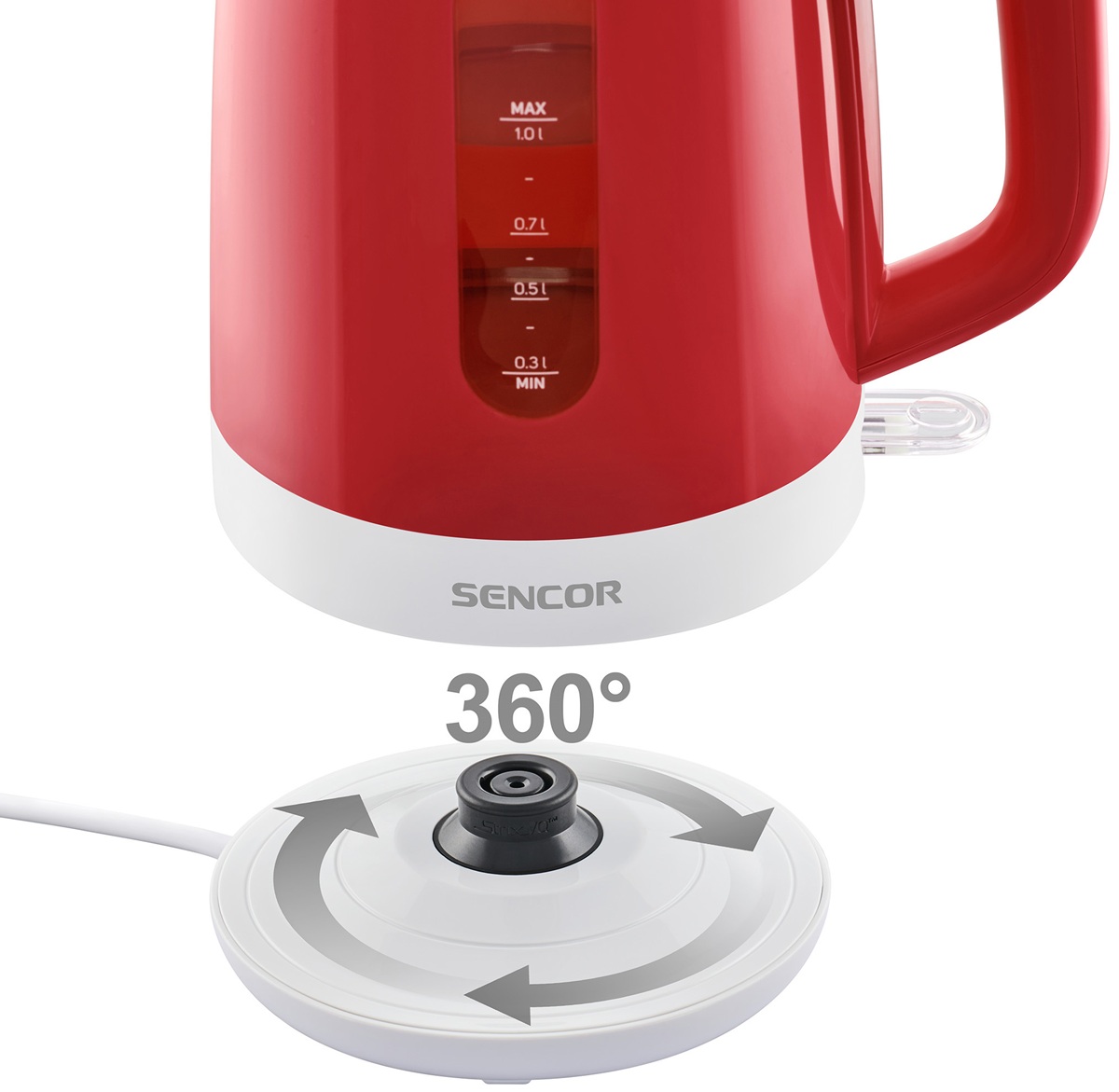Електрочайник Sencor SWK 1024RD
