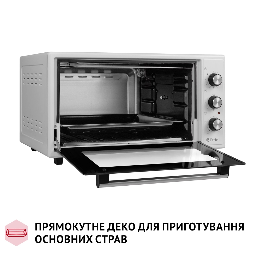 Електропіч Perfelli MIRAGE 48 WHITE