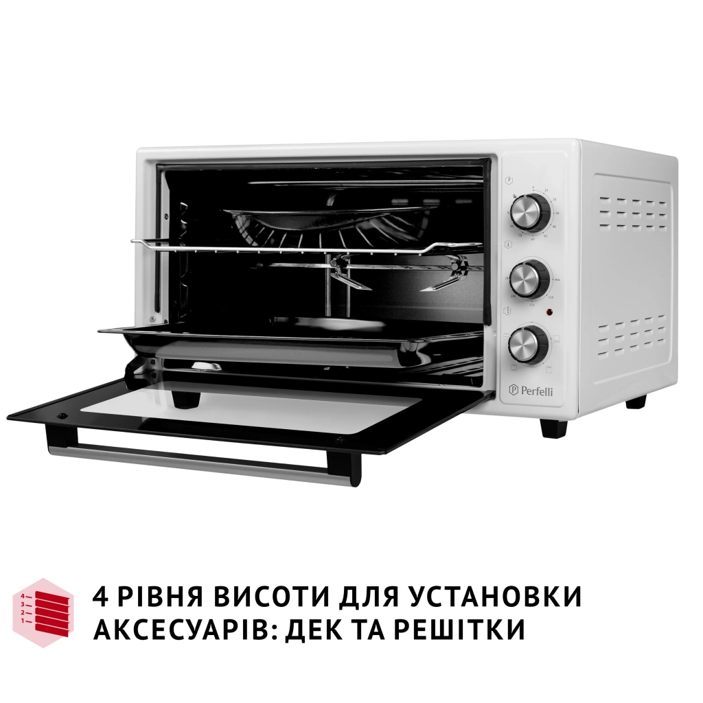 Електропіч Perfelli MIRAGE 48 WHITE