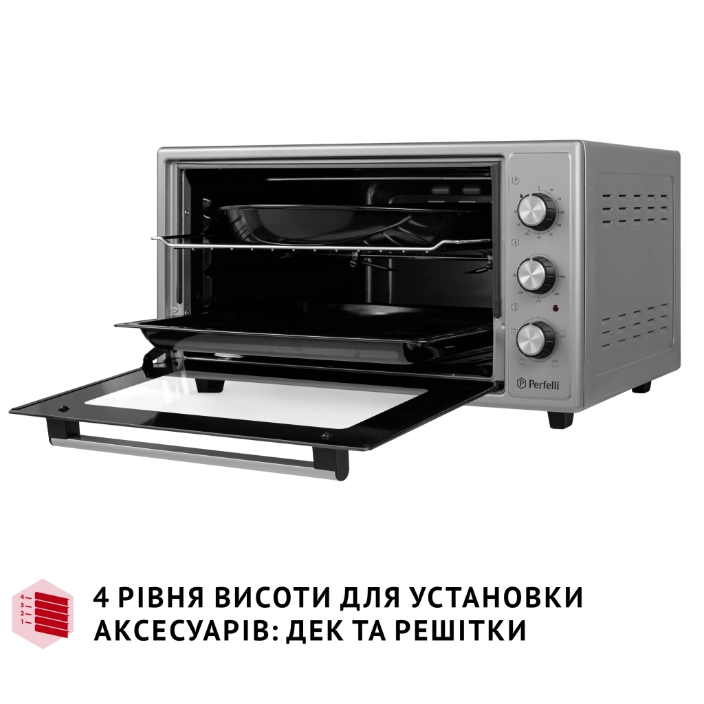 Електропіч Perfelli MIRAGE 48 GREY