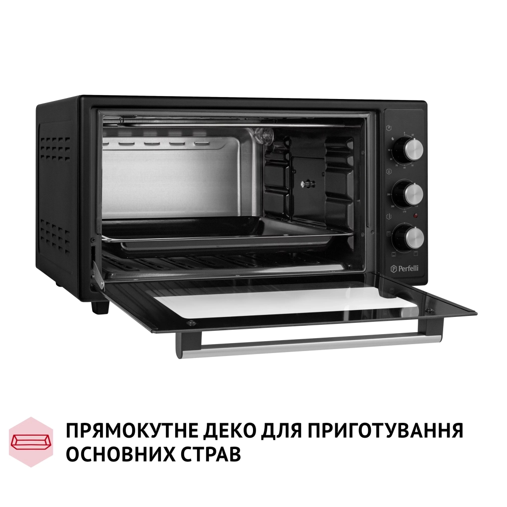 Електропіч Perfelli MIRAGE 48 BLACK