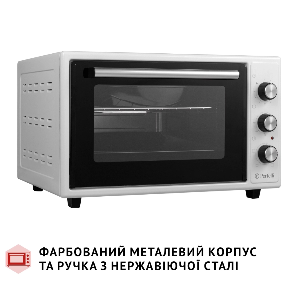 Електропіч Perfelli MIRAGE 37 WHITE