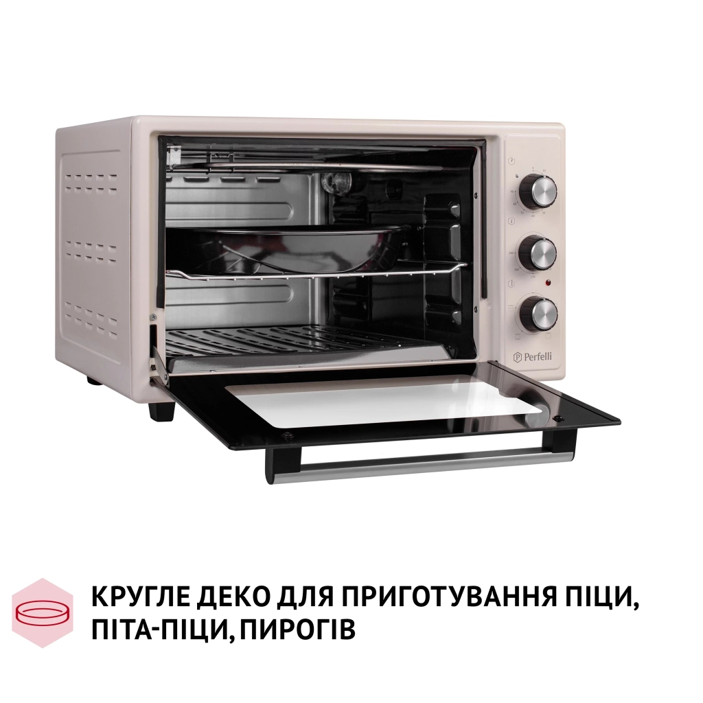 Електропіч Perfelli MIRAGE 37 IVORY