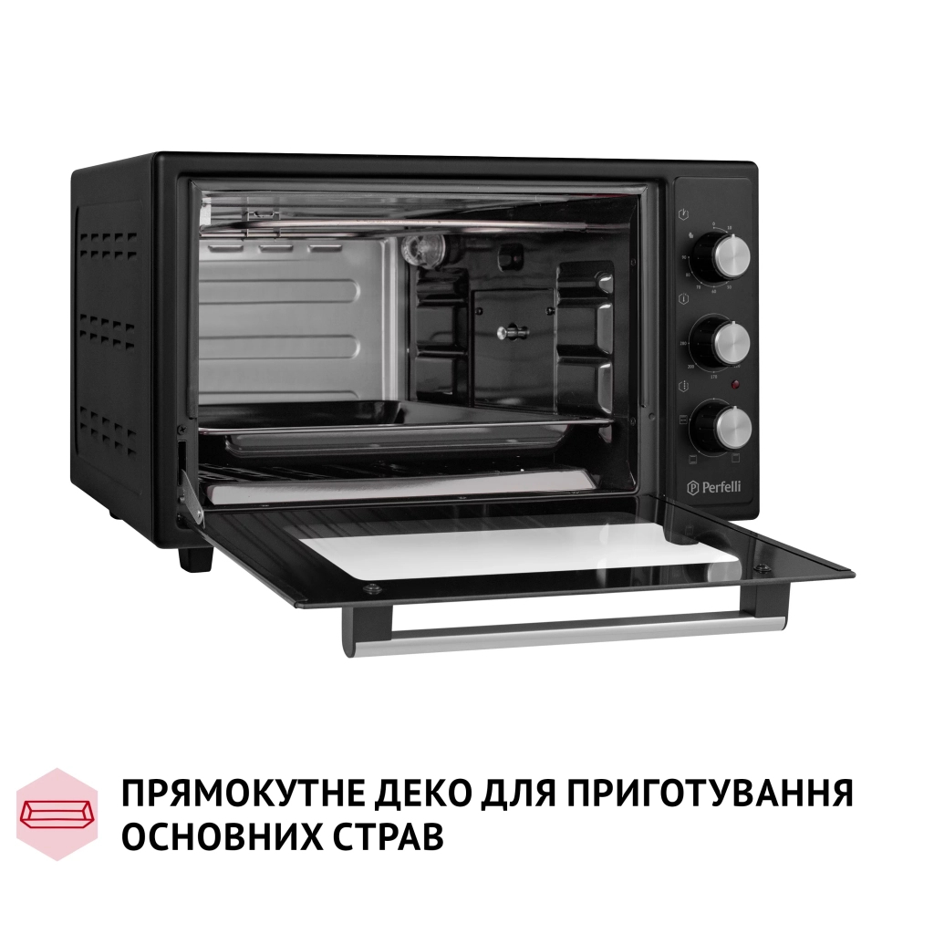 Електропіч Perfelli MIRAGE 37 BLACK