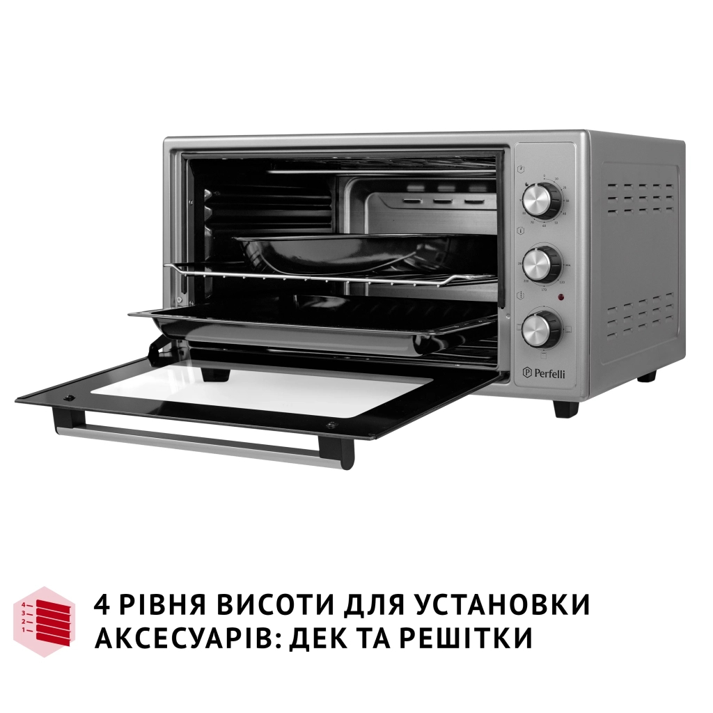 Електропіч Perfelli CLASSIC 48 GREY