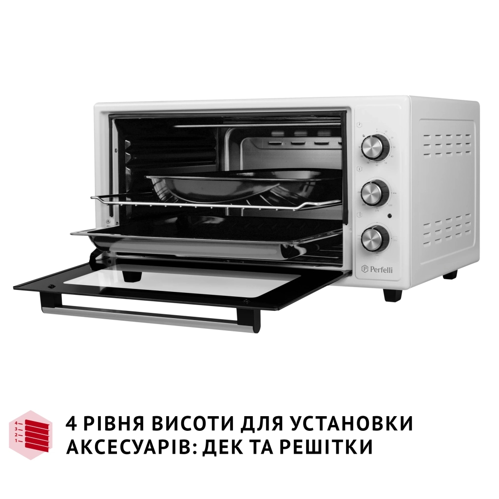 Електропіч Perfelli CLASSIC 48 WHITE