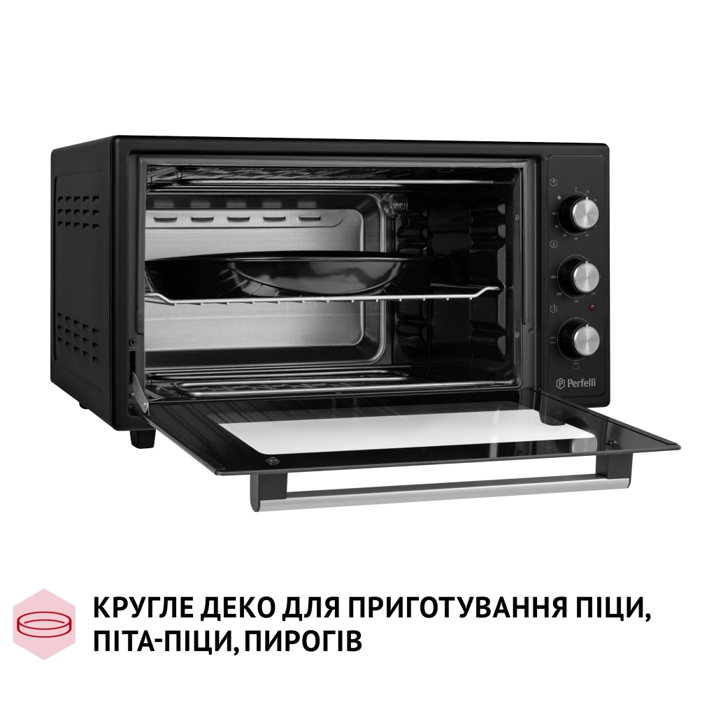 Електропіч Perfelli CLASSIC 48 BLACK