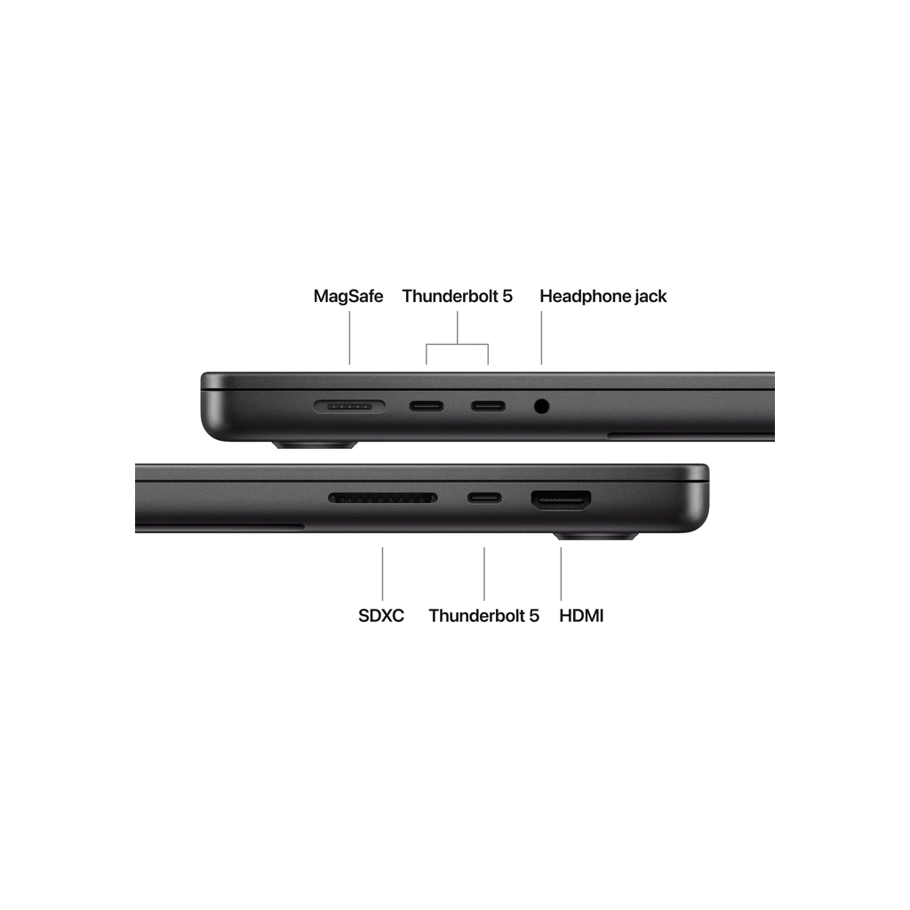Ноутбук Apple MacBook Pro 16 A3429 M5 Max Space Black (MGED4UA/A)