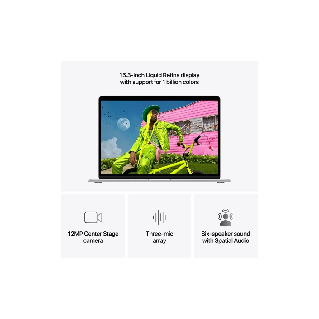 Ноутбук Apple MacBook Air 15 M5 A3448 Silver (MDV94UA/A)