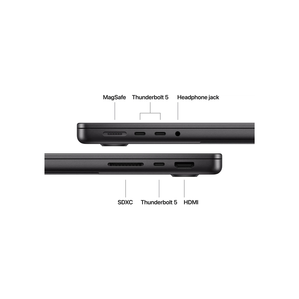 Ноутбук Apple MacBook Pro 14 A3426 M5 Pro Space Black (MGDT4UA/A)