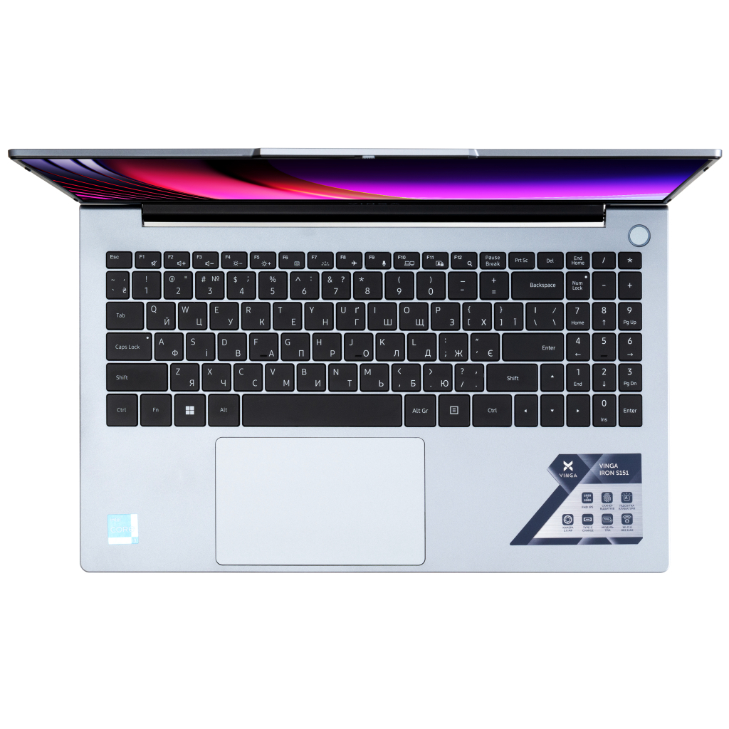 Ноутбук Vinga Iron S151 (S151-133416512S)