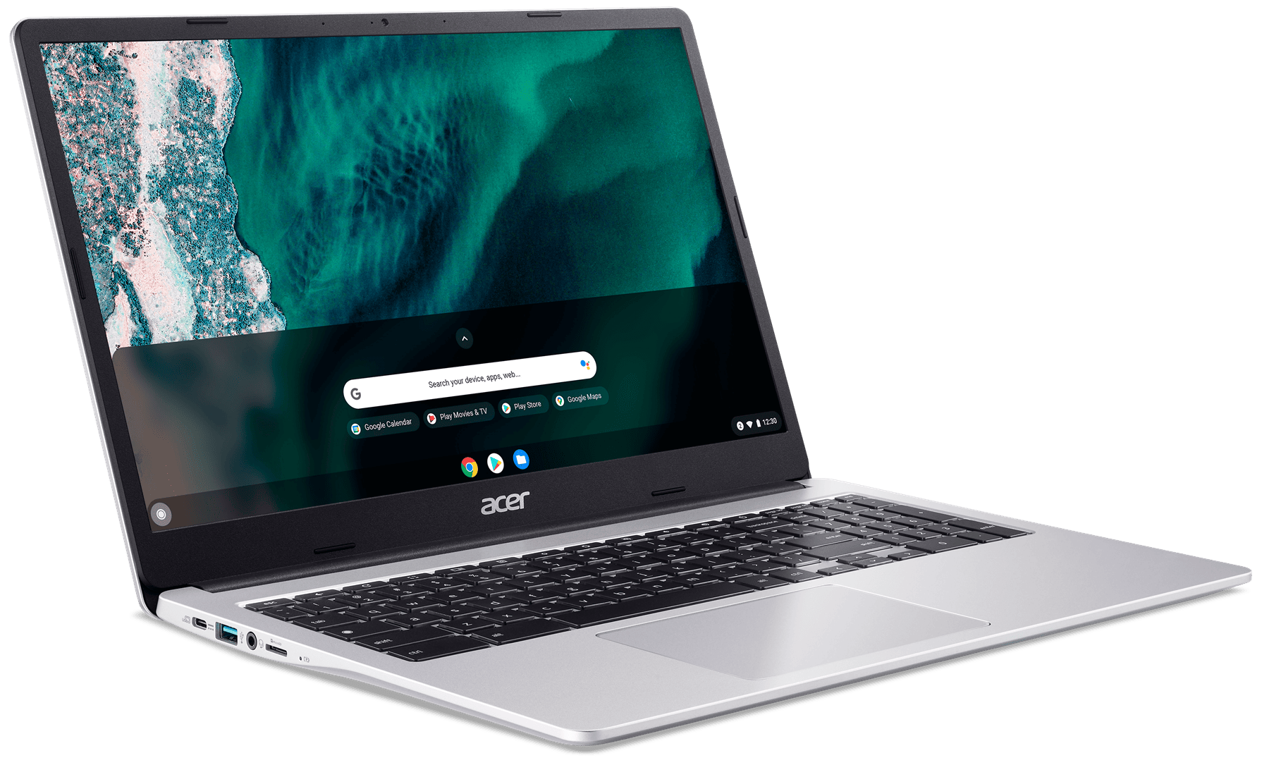 Ноутбук Acer Chromebook 315 CB315-4H-C2ST (NX.KB9EU.001) Pure Silver