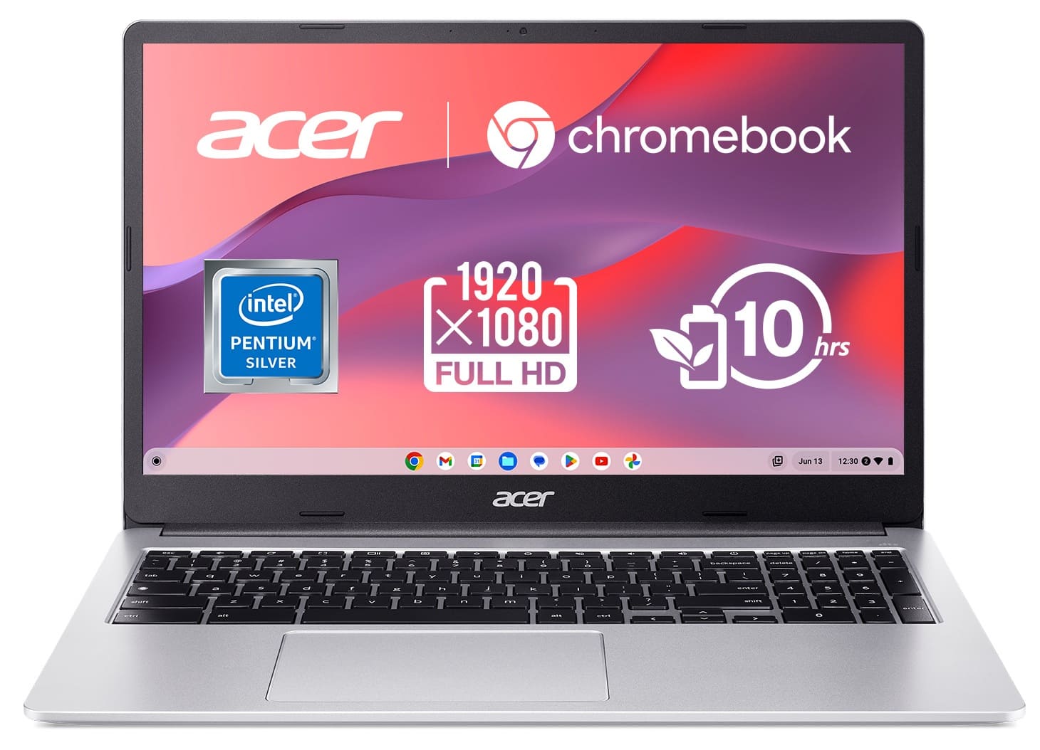 Ноутбук Acer Chromebook 315 CB315-4H-C2ST (NX.KB9EU.001) Pure Silver