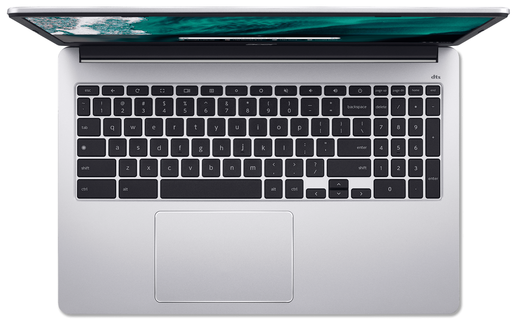 Ноутбук Acer Chromebook 315 CB315-4H-C2ST (NX.KB9EU.001) Pure Silver