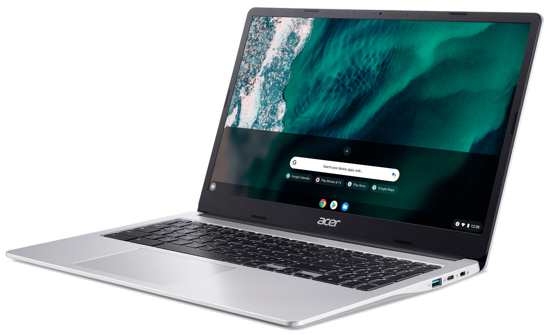 Ноутбук Acer Chromebook 315 CB315-4H-C2ST (NX.KB9EU.001) Pure Silver