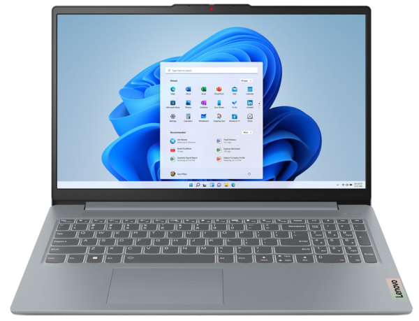 Ноутбук Lenovo IdeaPad Slim 3 15AMN8 (82XQ01KFRA) Arctic Grey