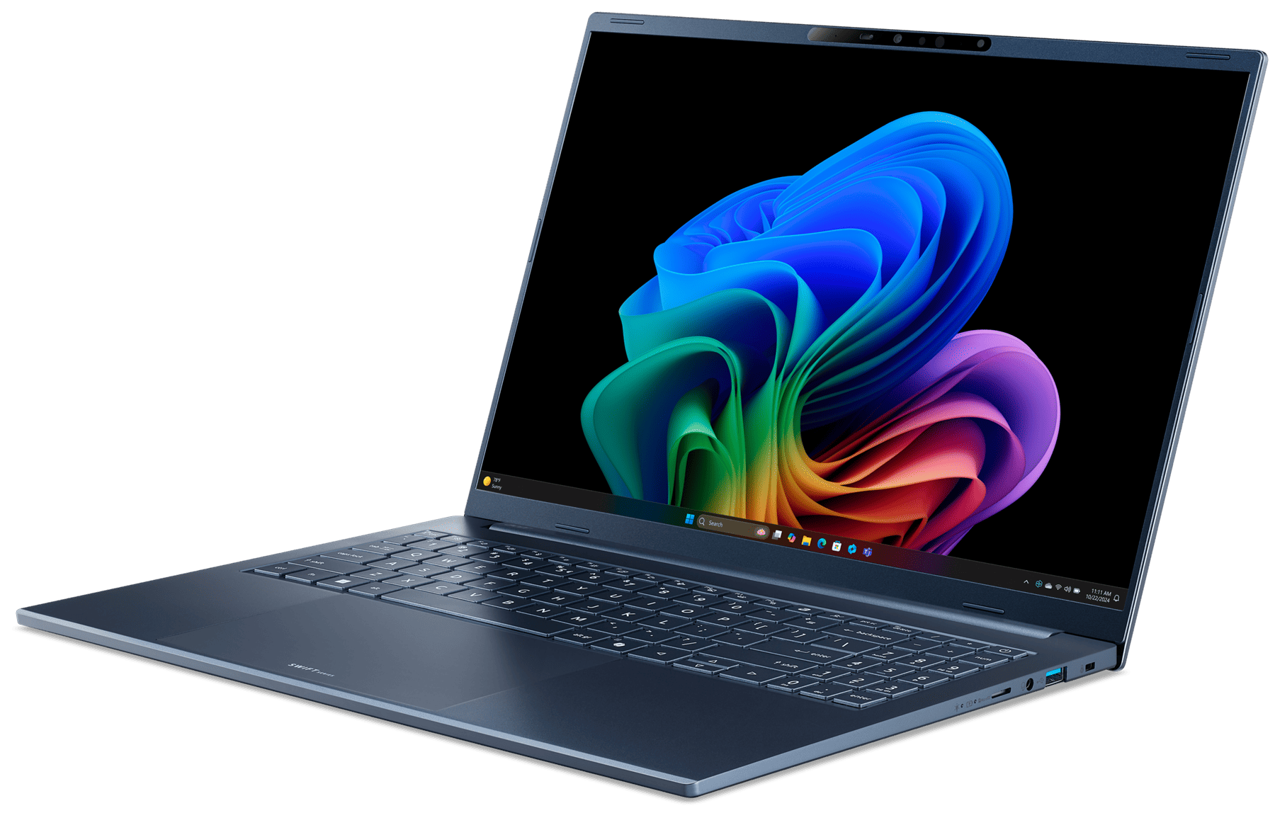 Ноутбук Acer Swift Go 16 AI SFG16-A71-R48W (NX.JX9EU.003) Steam Blue