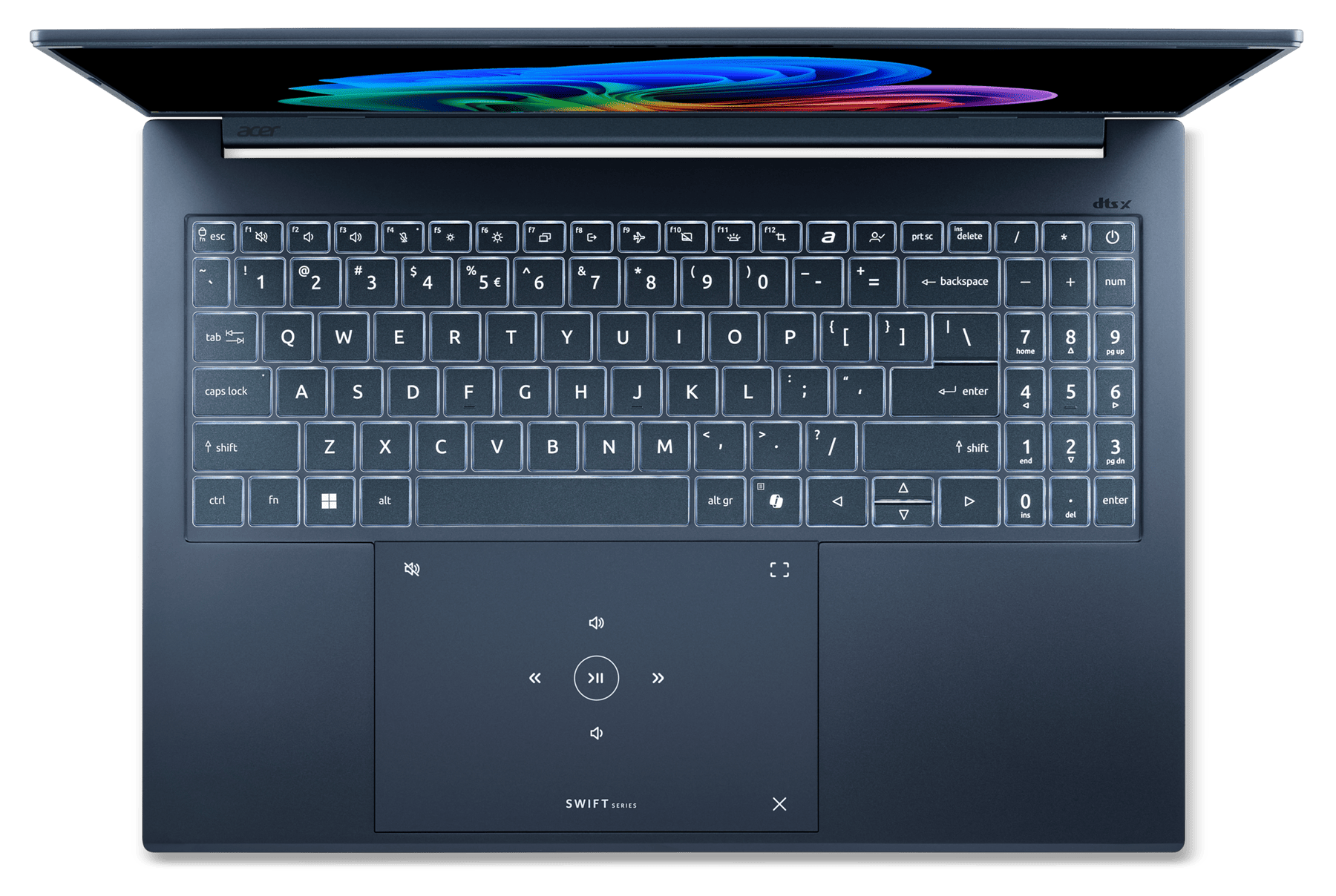 Ноутбук Acer Swift Go 16 AI SFG16-A71-R48W (NX.JX9EU.003) Steam Blue