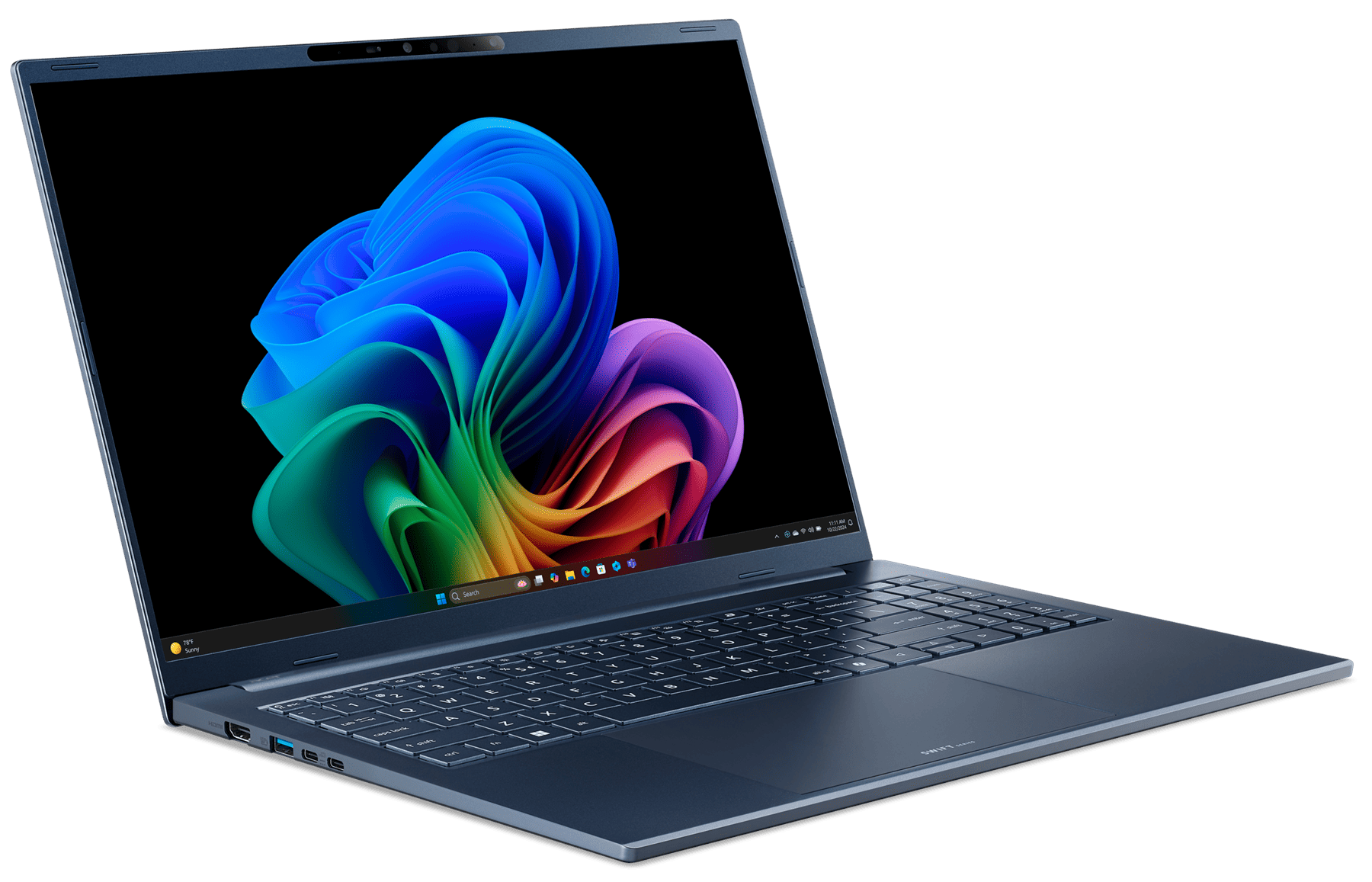 Ноутбук Acer Swift Go 16 AI SFG16-A71-R48W (NX.JX9EU.003) Steam Blue