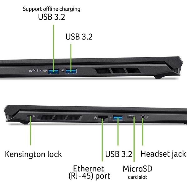 Ноутбук Acer Nitro V 16 AI ANV16-42-R193 (NH.U1FEU.00B) Shale Black