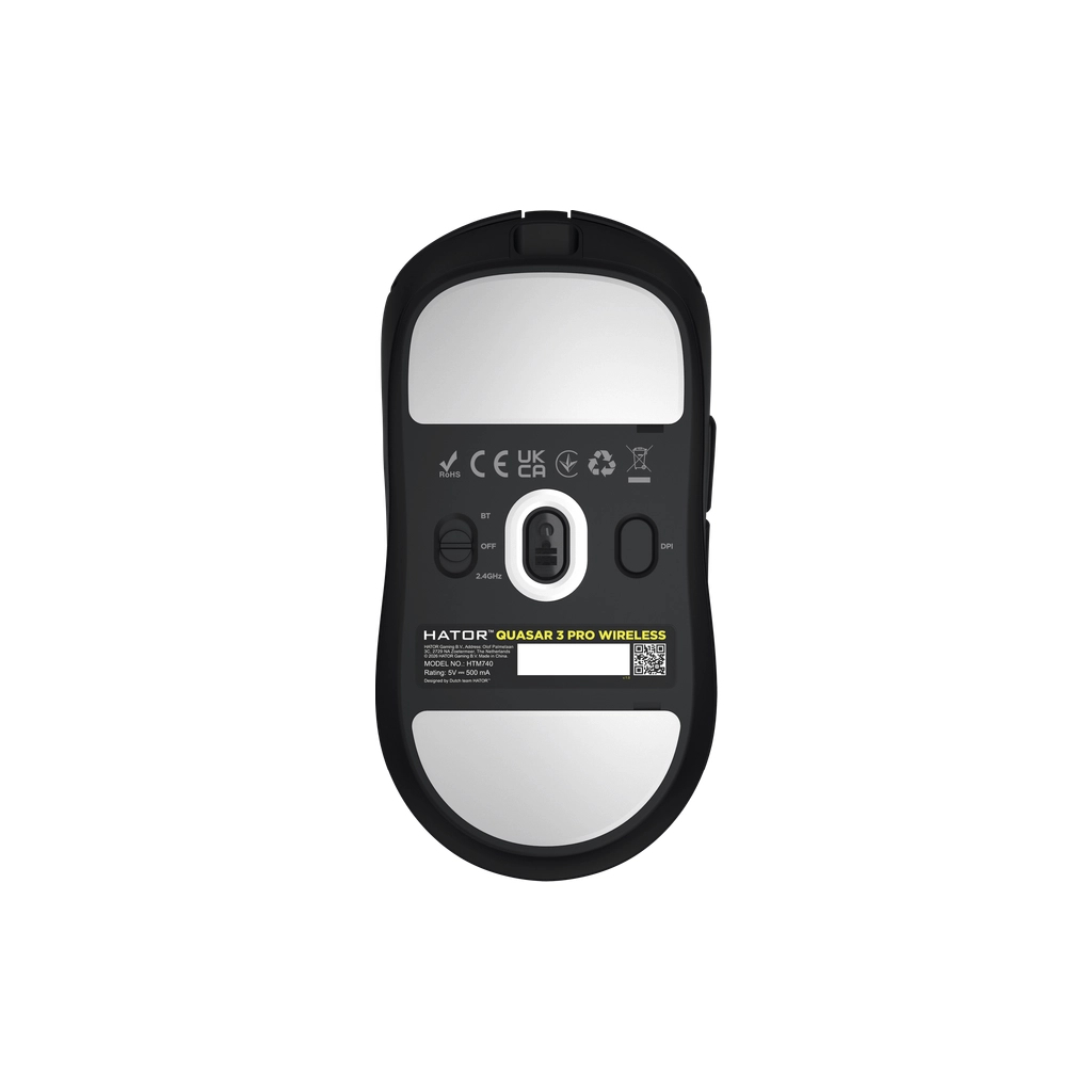 Мишка Hator Quasar 3 Pro Wireless Black (HTM740)