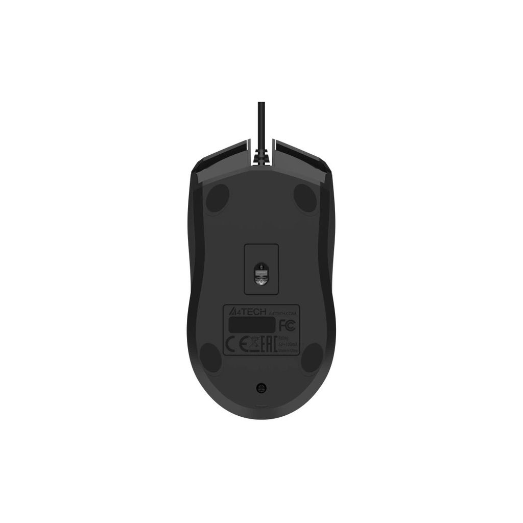 Мишка A4Tech OP-750S USB Black (4711421003728)