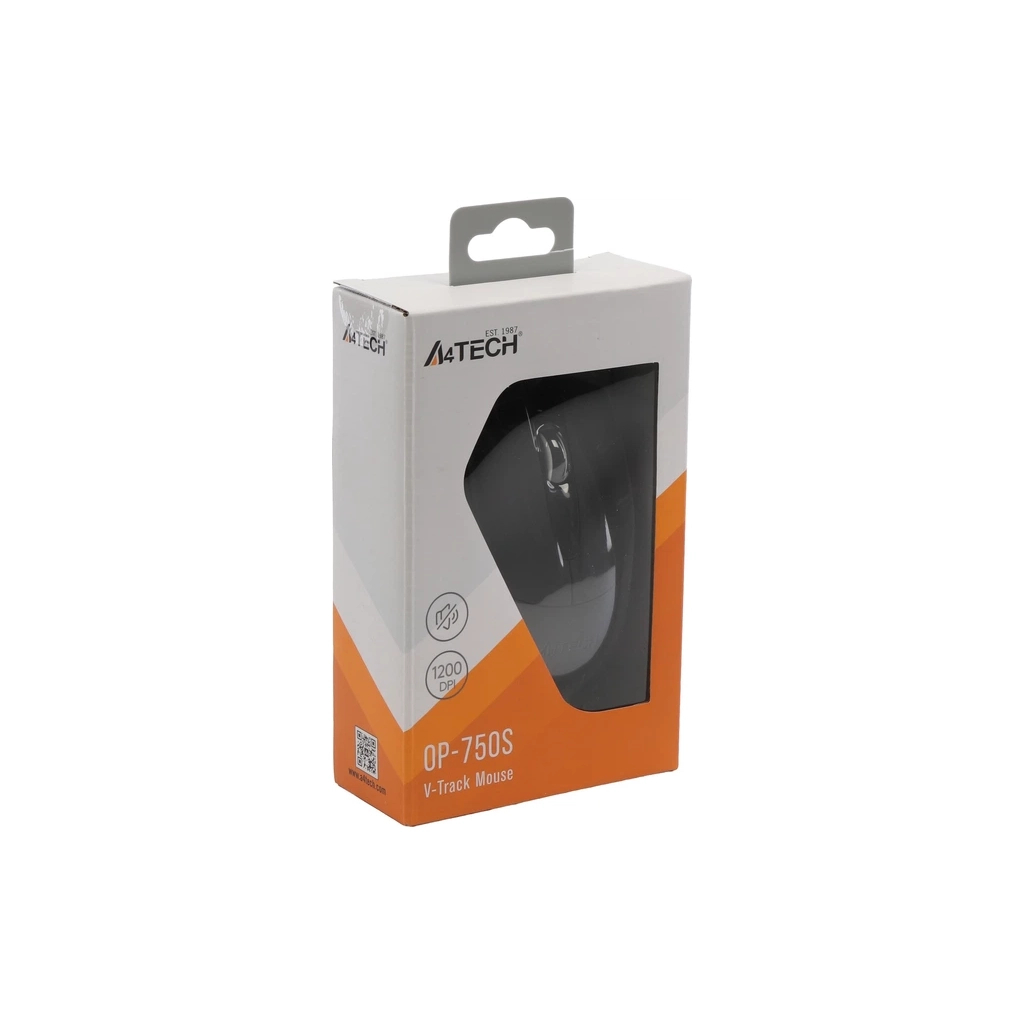 Мишка A4Tech OP-750S USB Black (4711421003728)