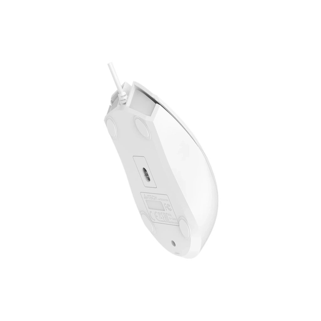 Мишка A4Tech OP-750S USB White (4711421003735)