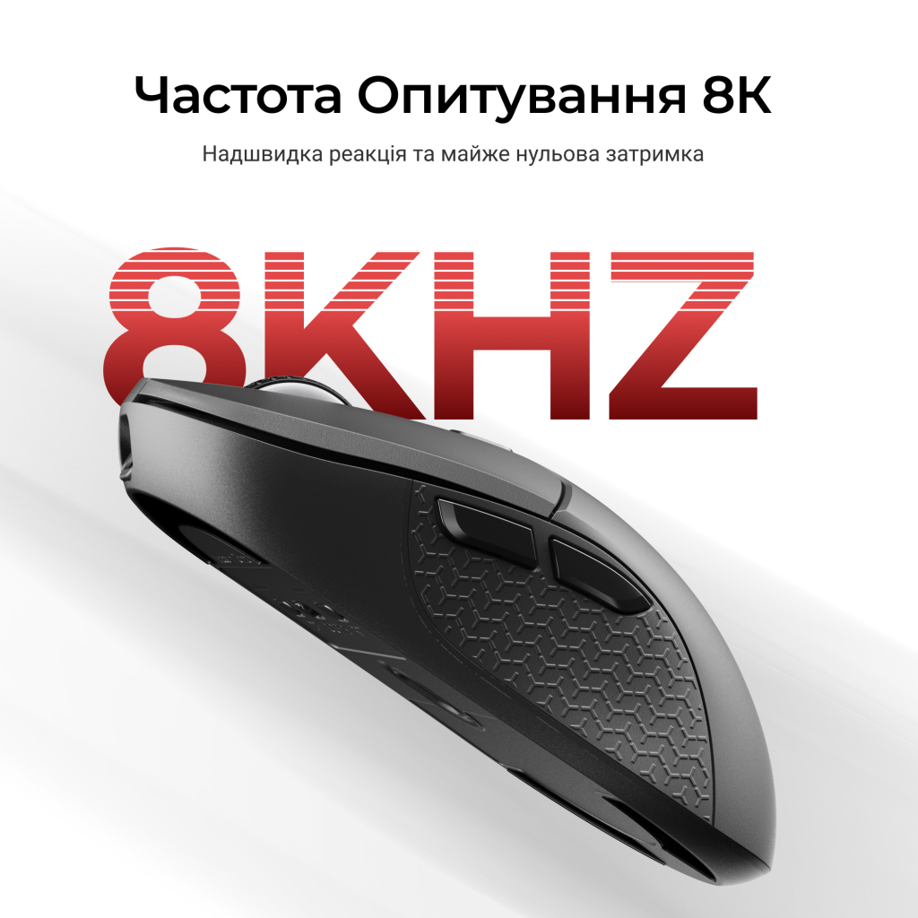 Мишка Keychron M3 Wireless/Bluetooth/USB Black (M3-A23)