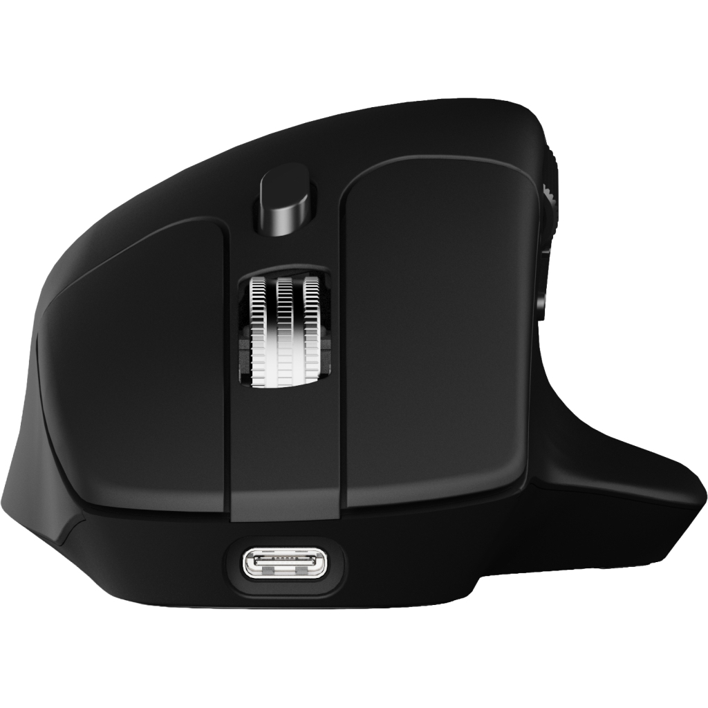 Мишка Keychron M6S Wireless/Bluetooth/USB Black (M6S-A72)