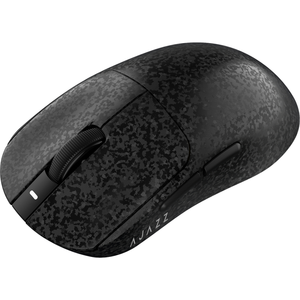 Мишка Ajazz AJ199 MAX Carbon fiber Wireless/Bluetooth/USB Black (AJ199-MAX-B)